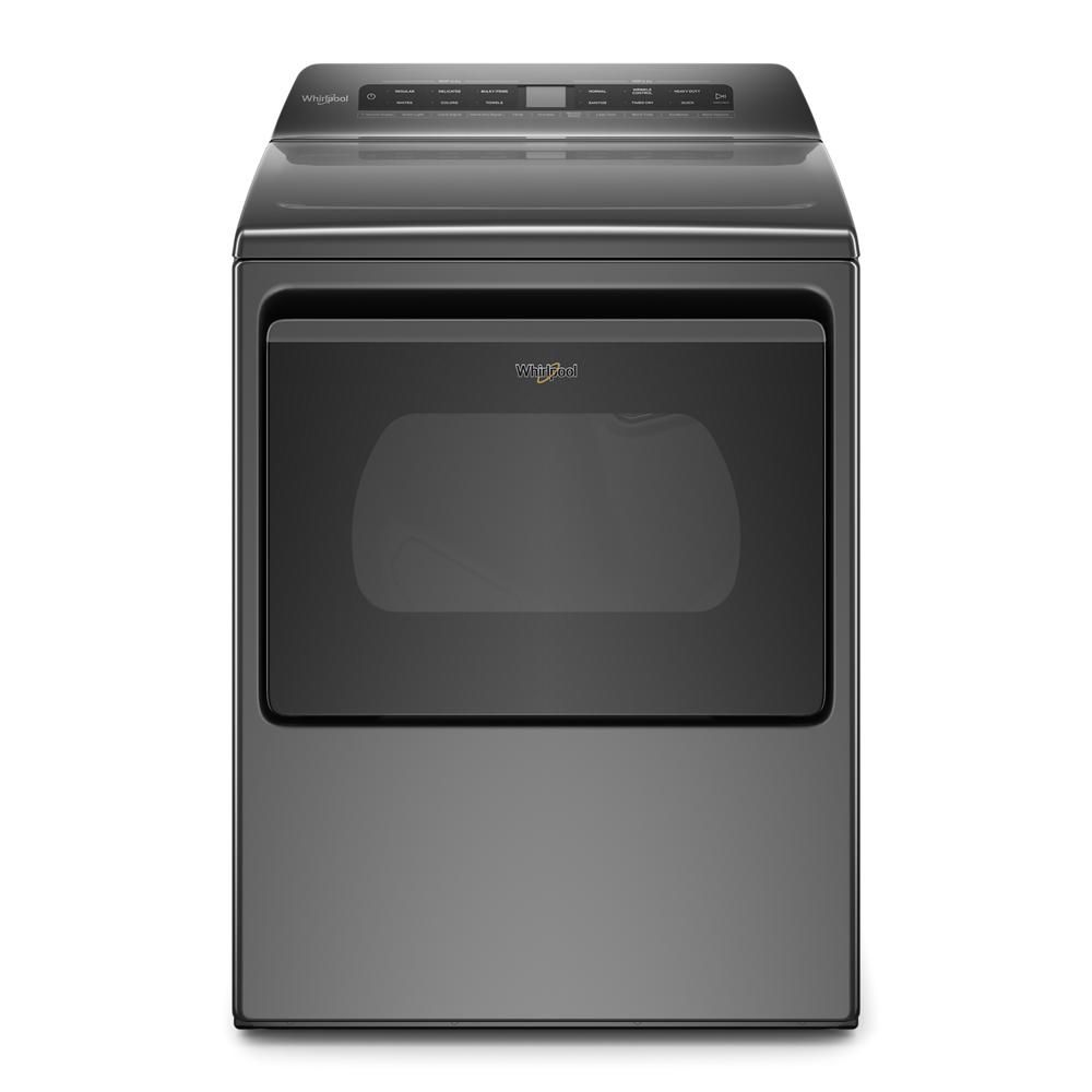 Whirlpool 7.4 Cu. Ft. Smart Front Load Electric Dryer In Chrome Shadow ...