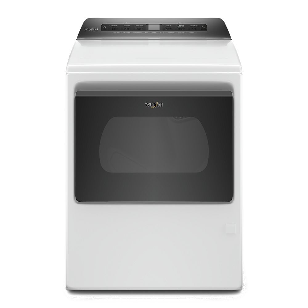 Whirlpool 7.4 cu. ft. Front Load Gas Dryer with Hamper Door in White