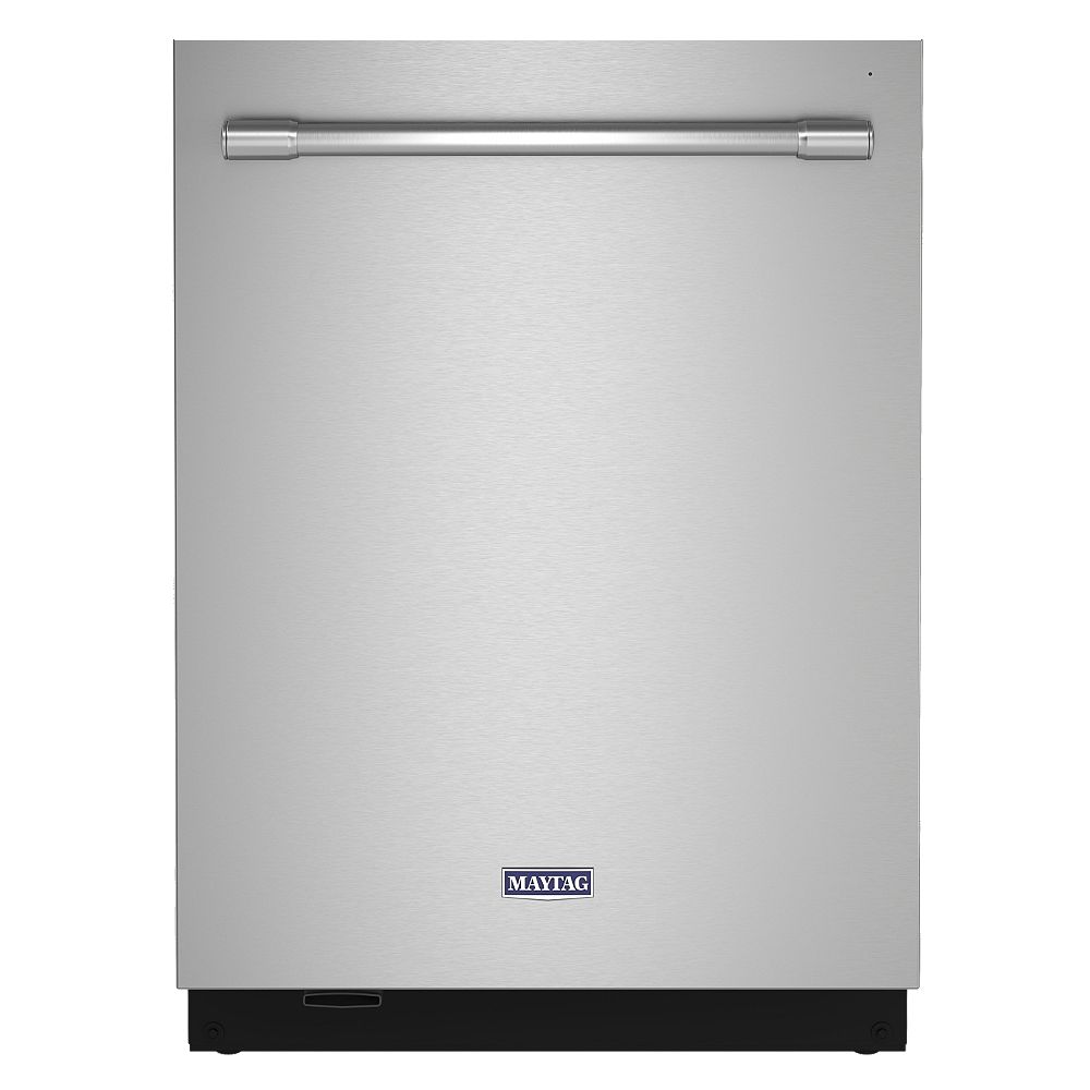 Maytag Top Control Powerful Dishwasher In Fingerprint Resistant Stainless Steel