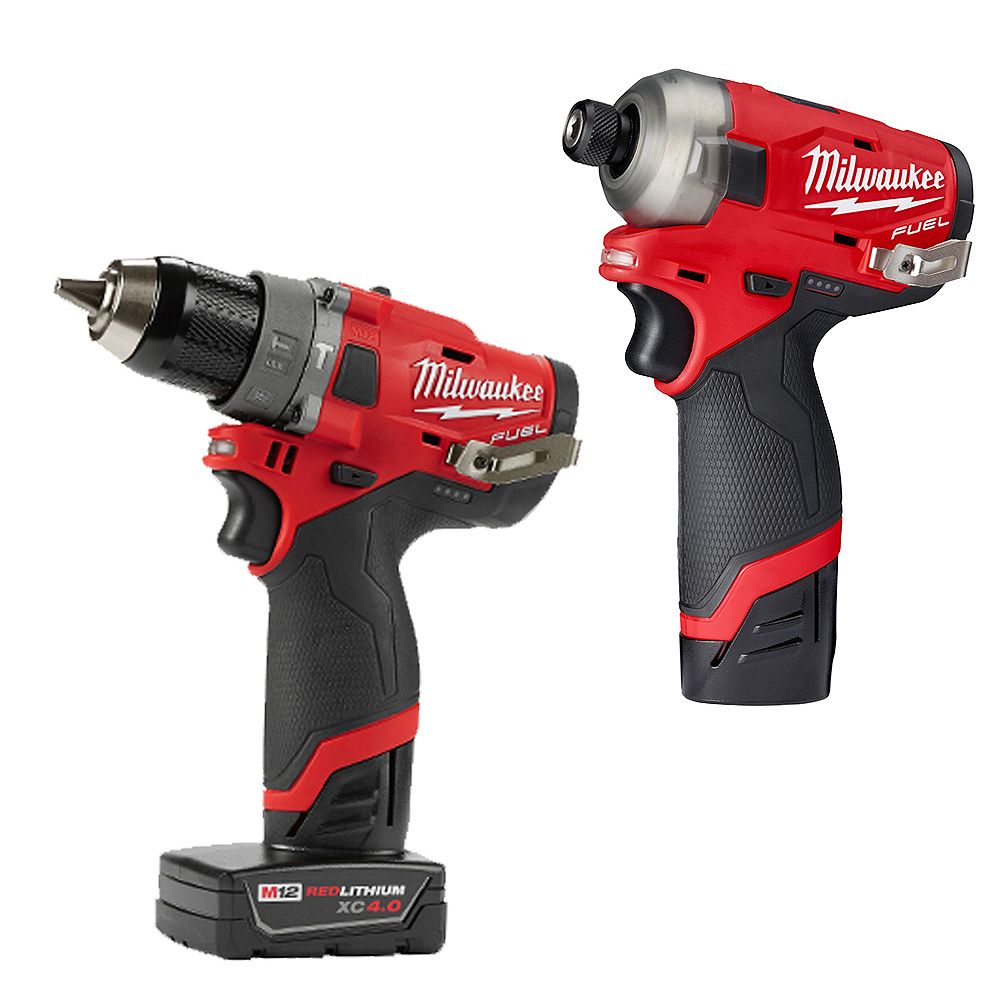 Milwaukee Tool M12 FUEL 12V LithiumIon Brushless Cordless Surge Impact