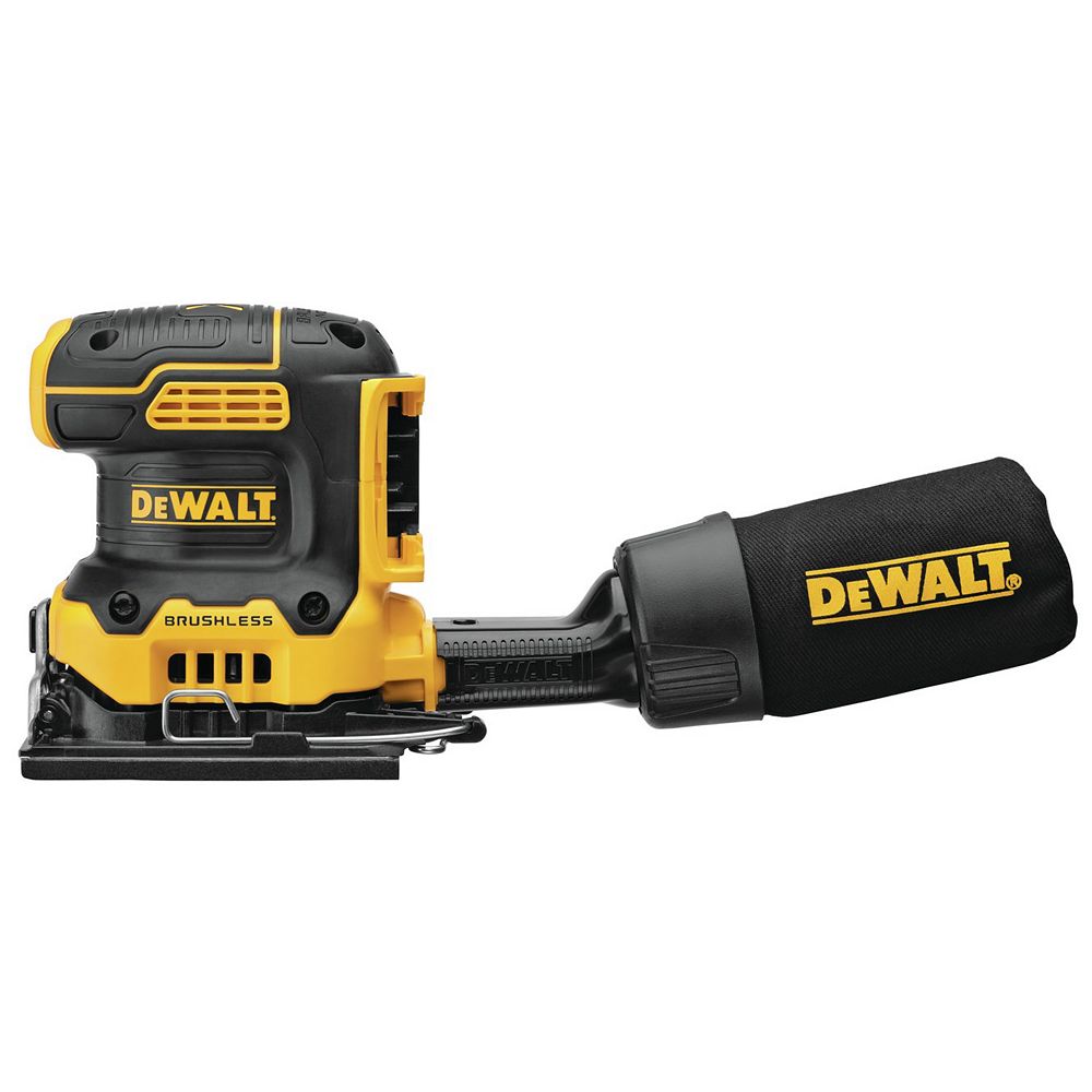 Dewalt Ponceuse Sans Fil 20v Max 1 4 De Feuille Sans Brosse Sans Outil Home Depot Canada