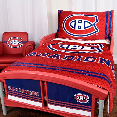 Montreal Canadiens 3-Piece Toddler Bedding Set