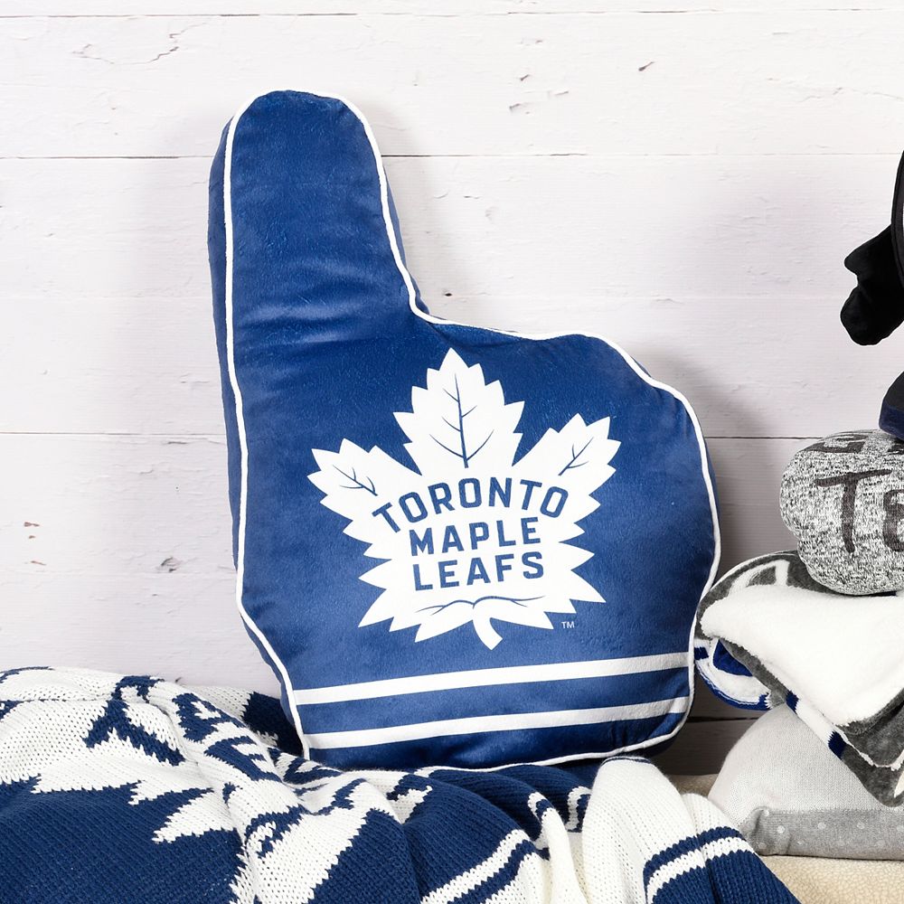 NHL Toronto Maple Leafs Fan Finger Pillow The Home Depot Canada