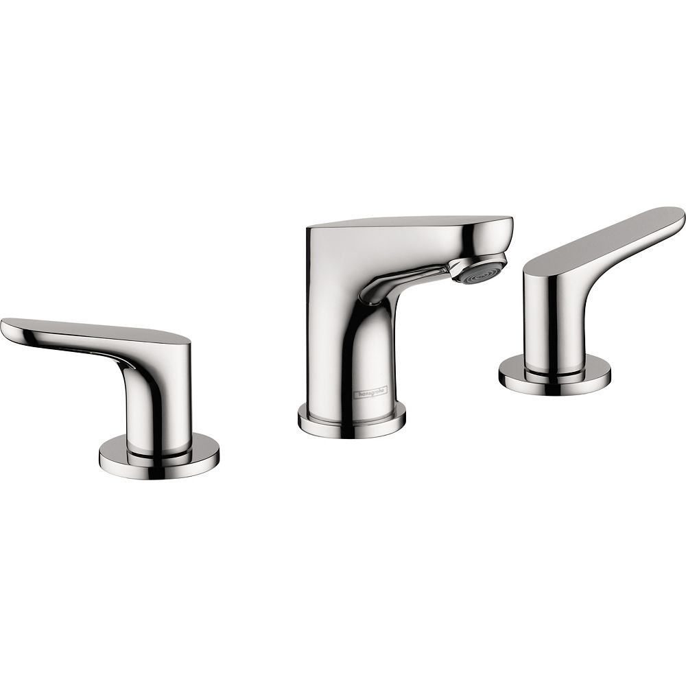 Hansgrohe Focus 100 8 Inch Widespread 2 Handle Bathroom Faucet In Chrome The Home Depot Canada