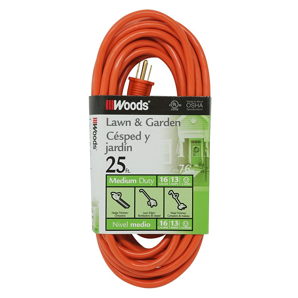  Flat Exterior Extension Cord for Living room