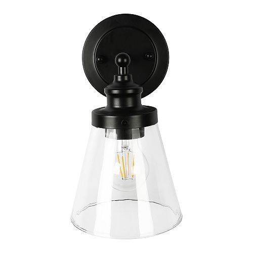 Clear Glass Sconces Wall Lights The Home Depot Canada - Bathroom Wall Light Fixtures Canada Clear Glass Sconces Wall Lights The Home Depot Canada - Bathroom Wall Light Fixtures Canada