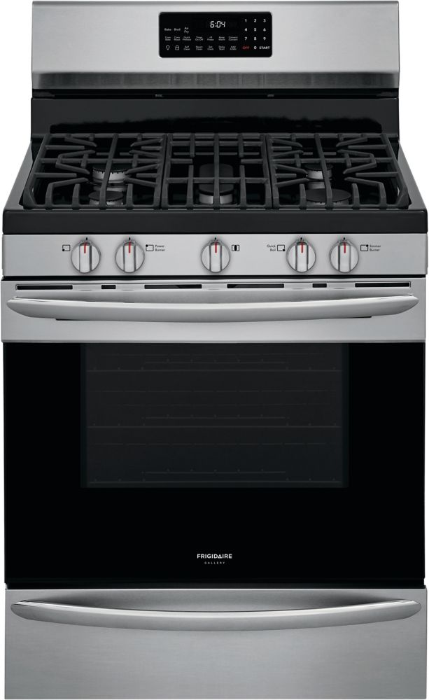 Frigidaire Gallery 30 Inch 5 0 Cu Ft Freestanding Gas Range With Air   P 1001529640 