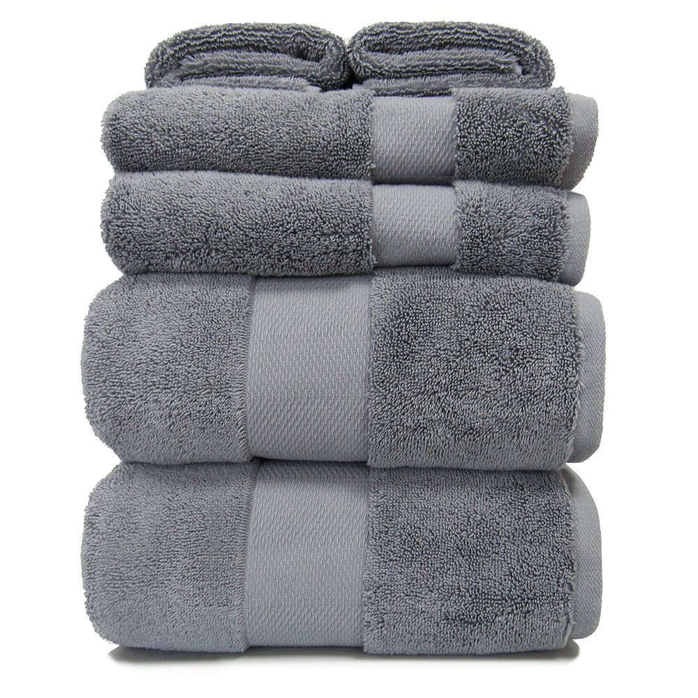 Home Decorators Collection Plush Soft TowelBath/Hand/WashStone Grey