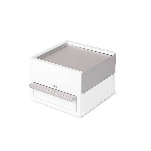 Mini Stowit Jewelery Box White