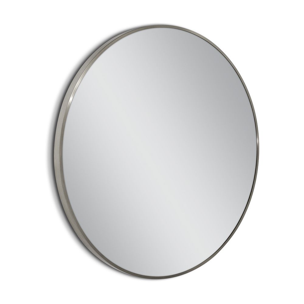 Deco Mirror 35 In Spectrum Bn Circle Wall Mirror The Home Depot Canada 8194