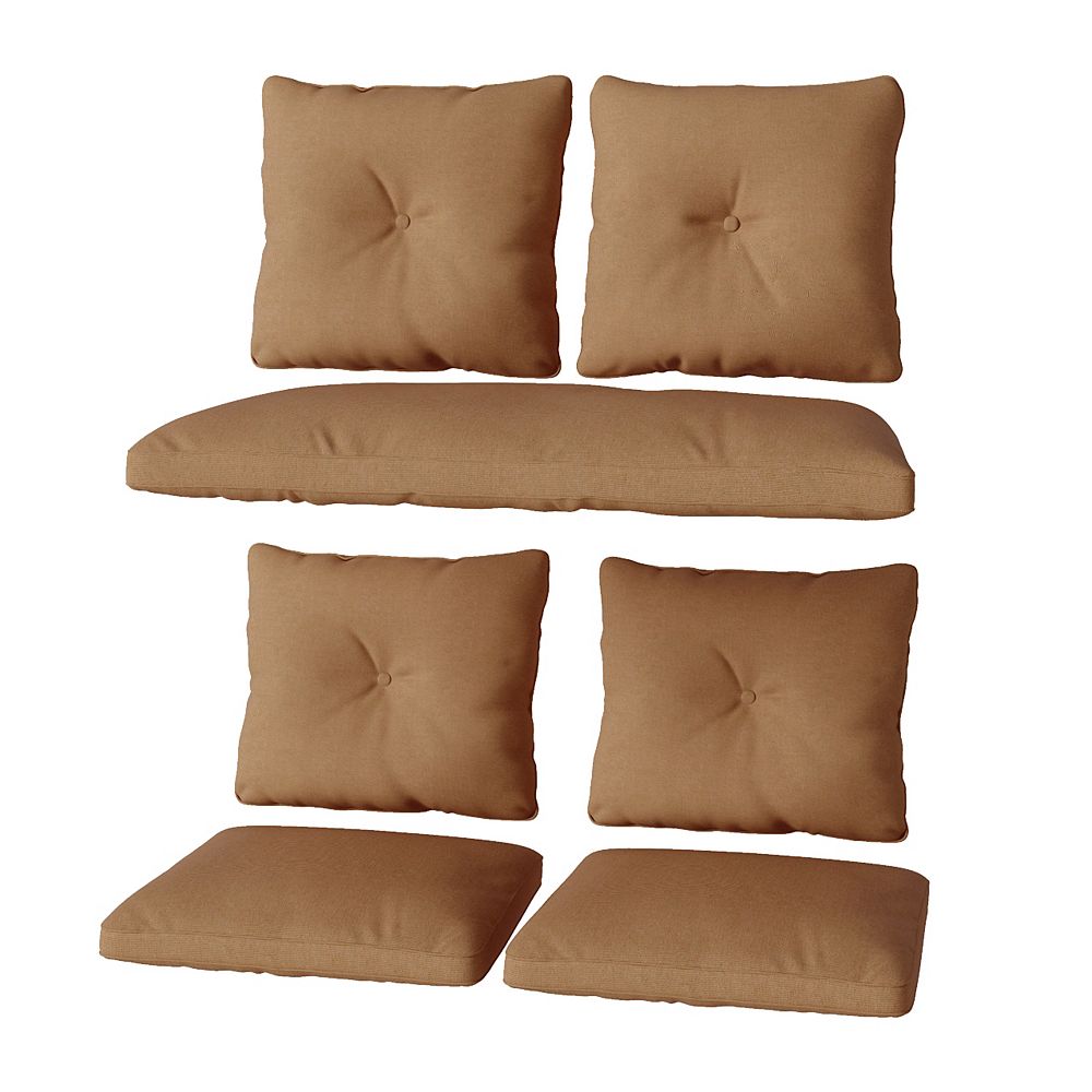 Corliving Brown Replacement Cushion Set The Home Depot Canada