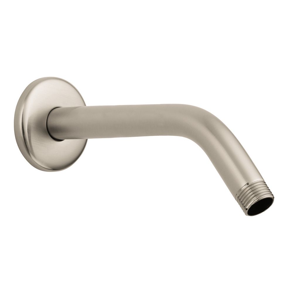 Hansgrohe 9 inch Standard Shower Arm in Brushed Nickel The Home