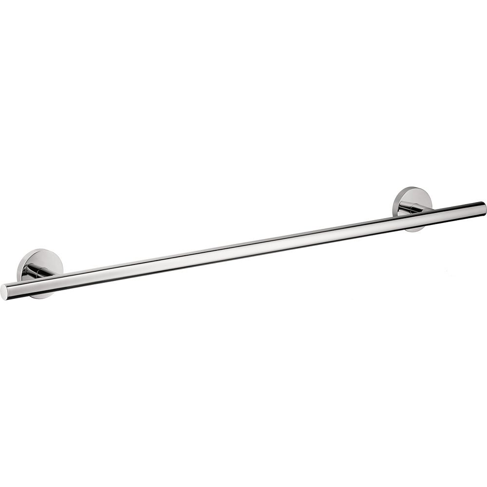 Hansgrohe Logis 24 -inch Towel Bar in Chrome | The Home Depot Canada