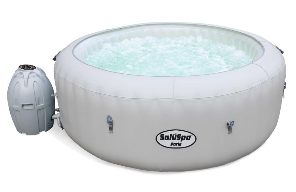 Saluspa Paris 6-person Airjet Inflatable Hot Tub Spa 