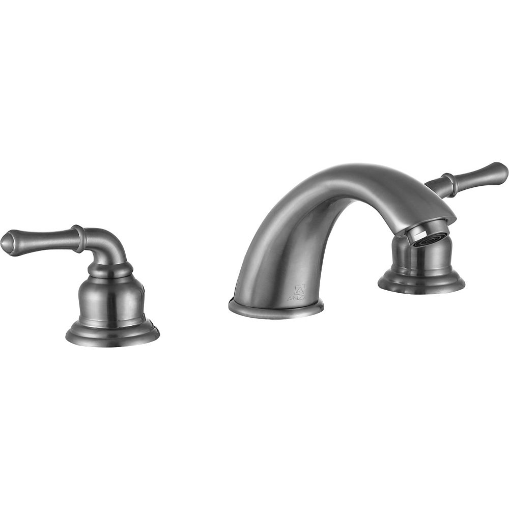 ANZZI Princess 8-inch Widespread 2-Handle Bathroom Faucet ...