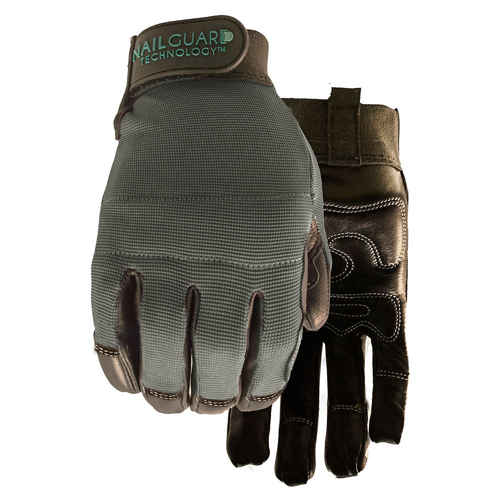 Watson Gloves Fingertip Protected Water Resistant Garden Gloves, Short