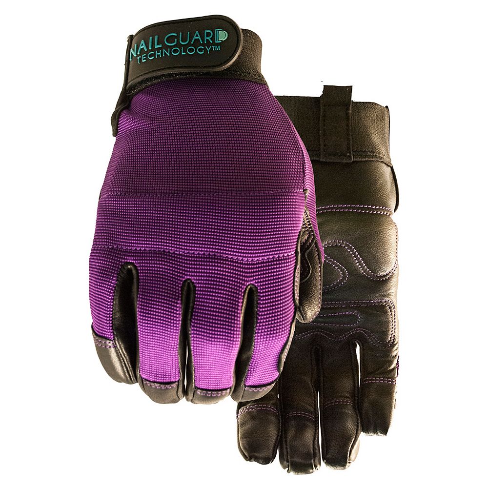 Watson Gloves Fingertip Protected Water Resistant Garden Gloves Short Cuff For Women Pe The Home Depot Canada