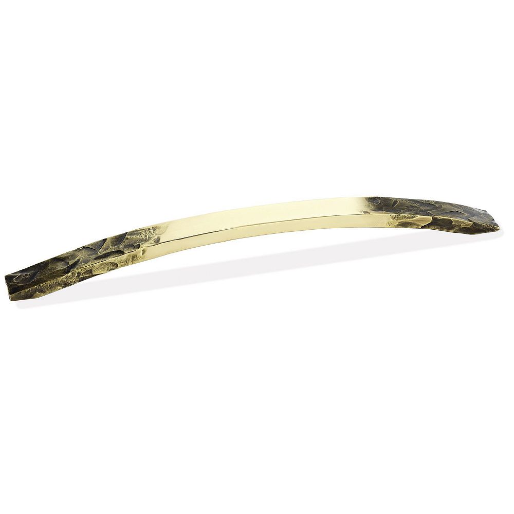 Richelieu 12 5 8 Inch 320 Mm Center To Center Industrial Brass Contemporary Cabinet Pull The Home Depot Canada