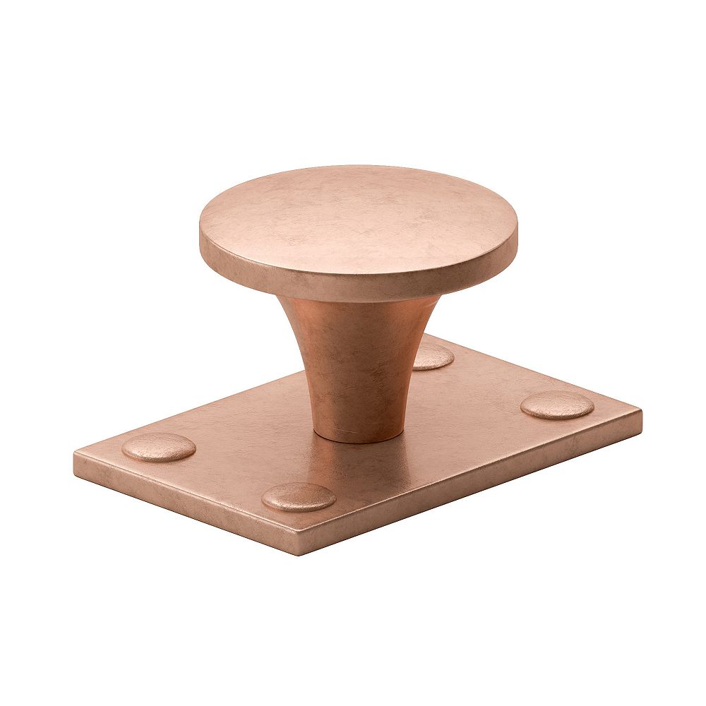 Exeter Copper Traditional Cabinet Knob, Copper Cabinet Pulls Canada