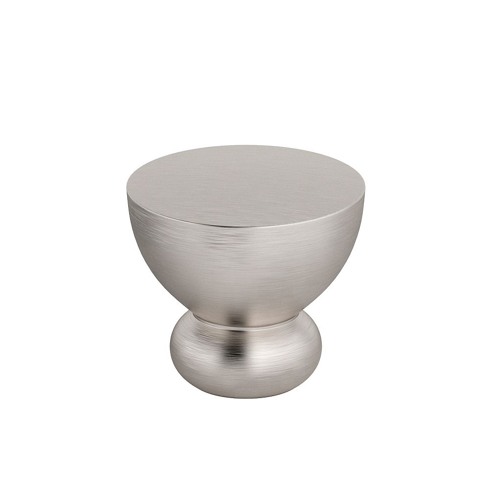 Richelieu 1 1/4inch (32 mm) Brushed Nickel Contemporary Knob