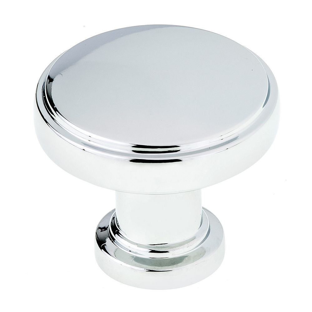 Richelieu Crestmont Collection 1 1132 Inch 34 Mm Chrome Contemporary Cabinet Knob The Home 5937