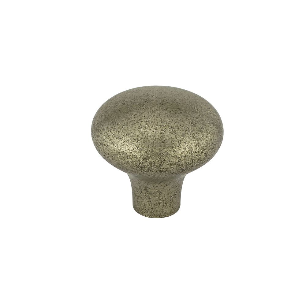 Richelieu 1 3 8 Inch 35 Mm Pewter Bronze Traditional Cabinet Knob The Home Depot Canada