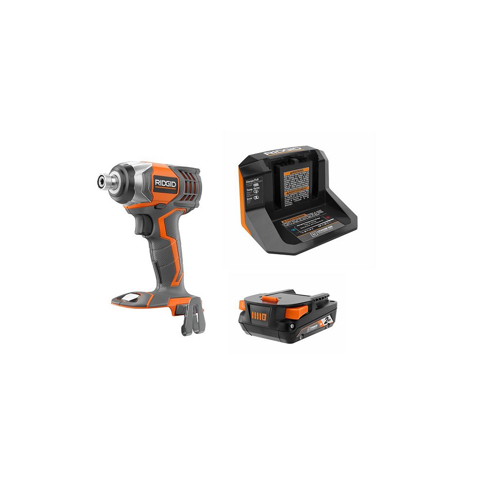 RIDGID 18V Impact Driver Kit The Home Depot Canada