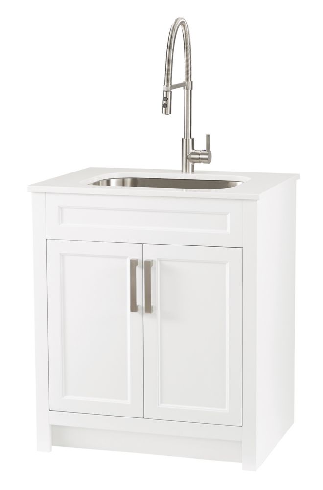 Westinghouse Deluxe Utility Sink And Storage Cabinet Review | www ...