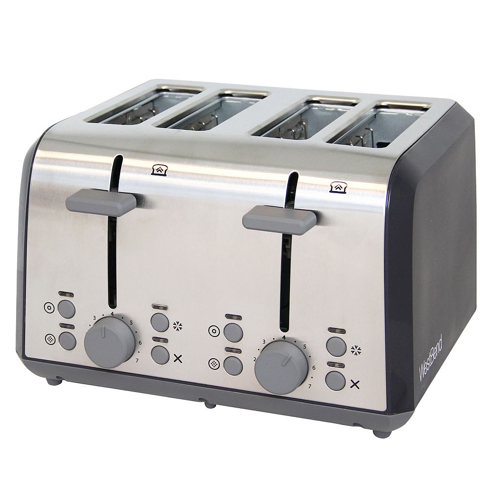 WestBend WestBend 4 Slice Wide Slot Toaster The Home Depot Canada