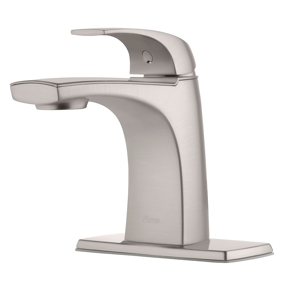 Pfister Karci Single Control Bathroom Faucet in Spot Defense Brushed