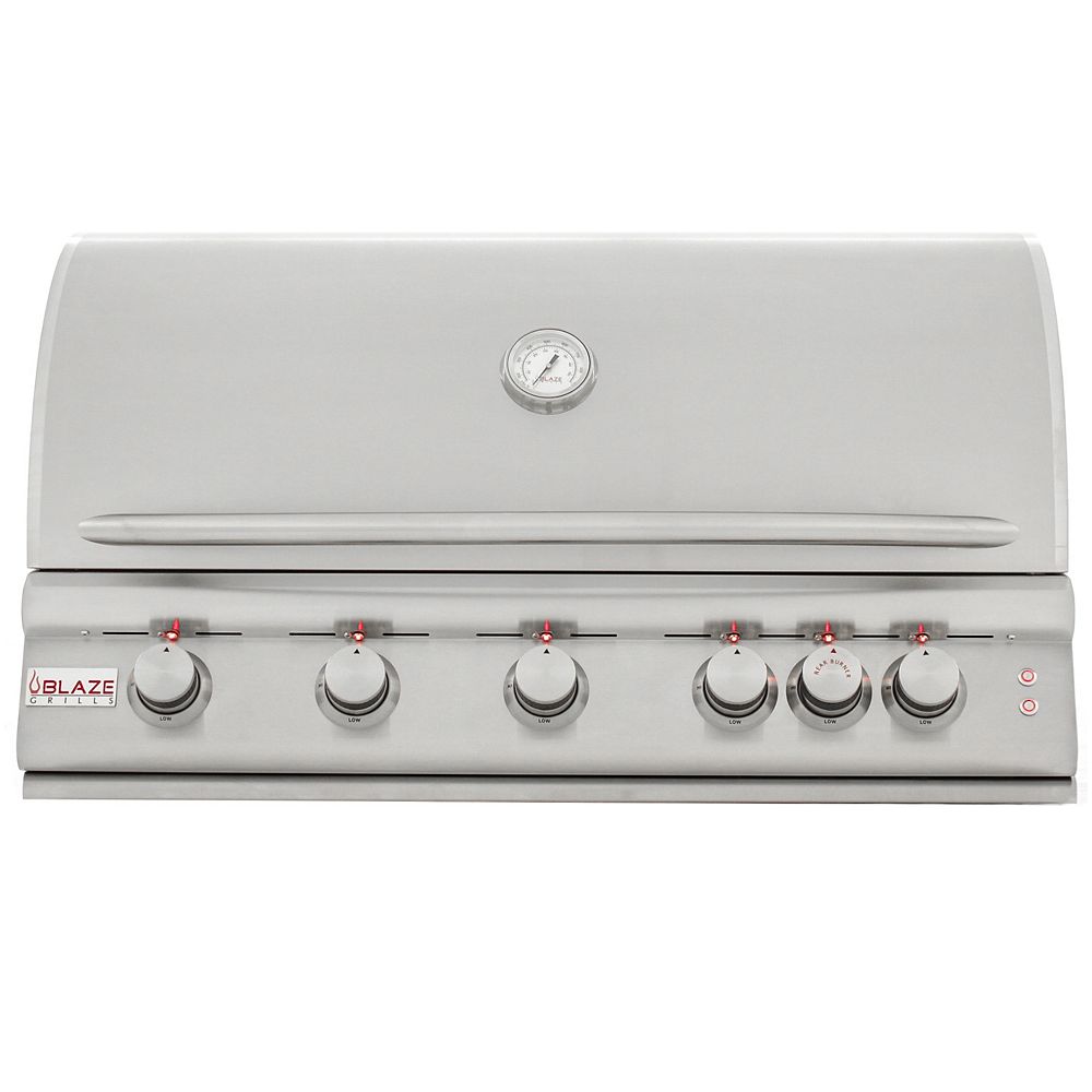 Blaze 32 Inch 4 Burner Grill With Rear Burner On Cart Blaze Grills