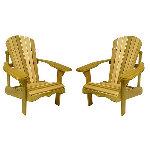 Cedar Muskoka Chairs Patio The Home Depot Canada Cedar Muskoka Chairs Patio, Cedar Adirondack Chairs Canada