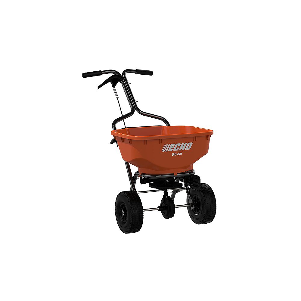 ECHO 60LBS. BROADCAST TURF SPREADER WITH 25,000 SQ. FT. CAPACITY AND