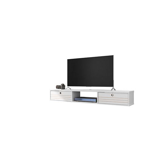 Liberty 62.99 Floating Entertainment Center in White