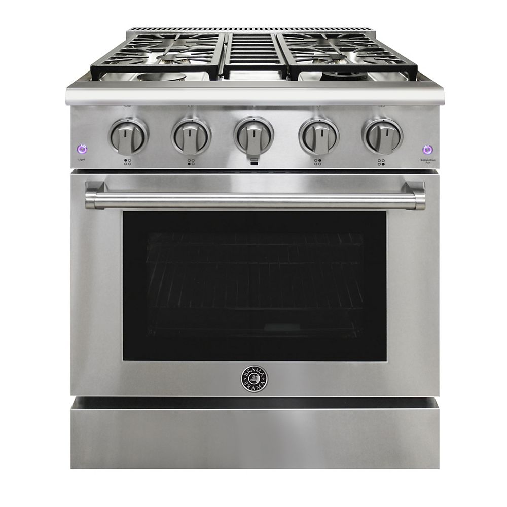Vinotemp 4.2 cu. ft. Freestanding Gas Range in Stainless Steel | The Home Depot Stainless Steel Stove