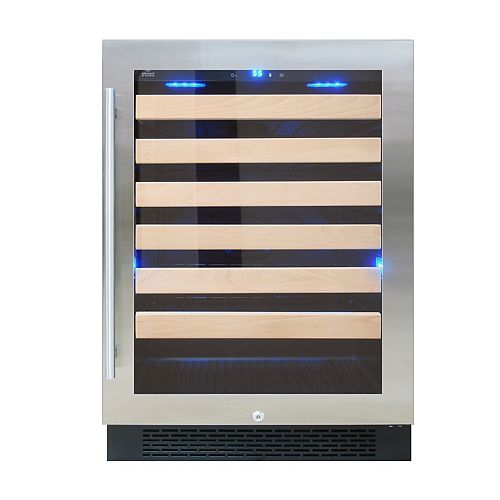 Vinotemp 23 in. 54-Bottle Freestanding Wine Cooler