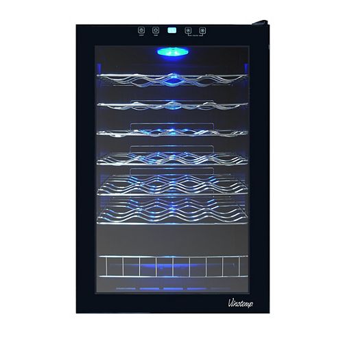 Vinotemp 21.25 in. 48-Bottle Touch Screen Wine Cooler