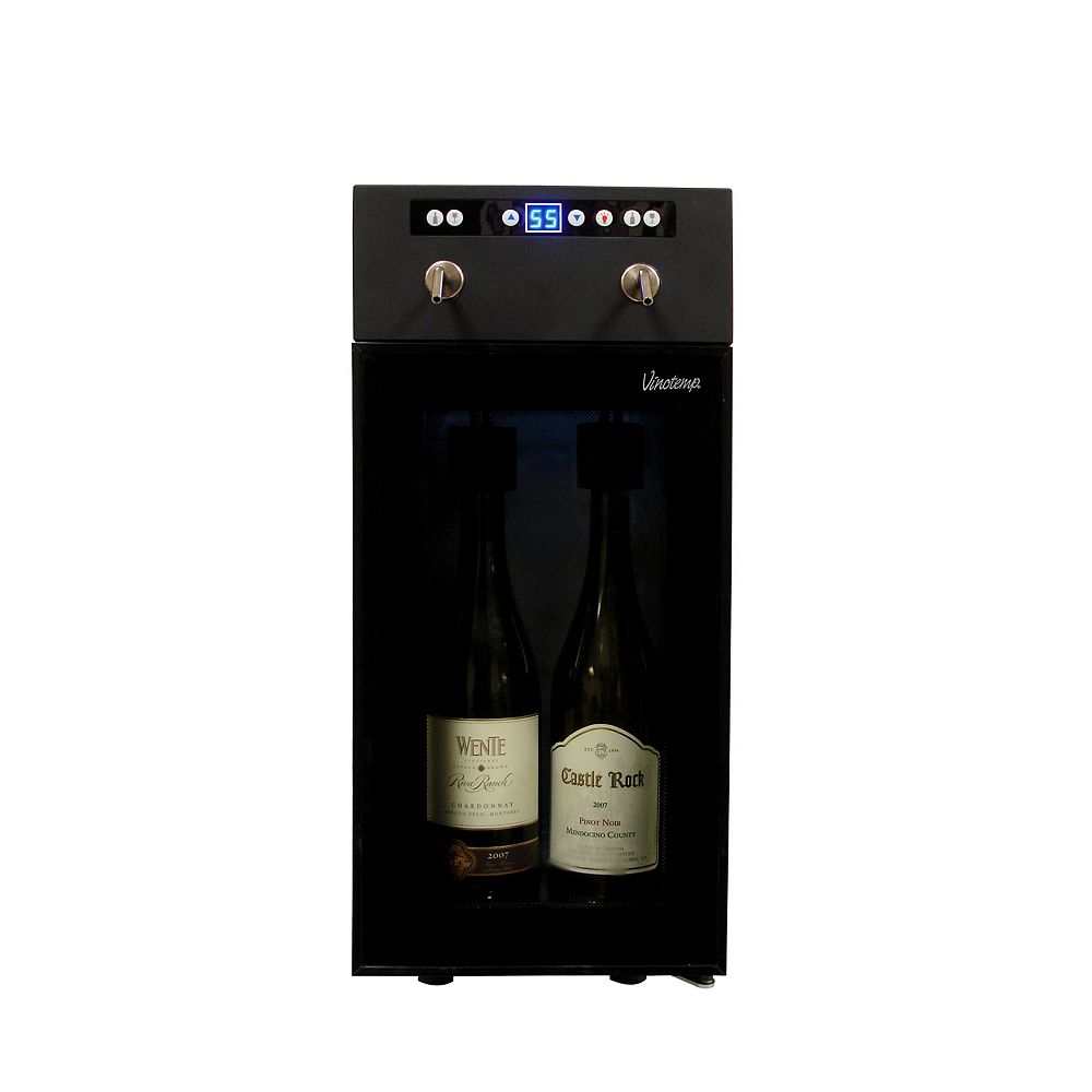 Vinotemp 2Bottle Wine Dispenser and Preserver The Home Depot Canada