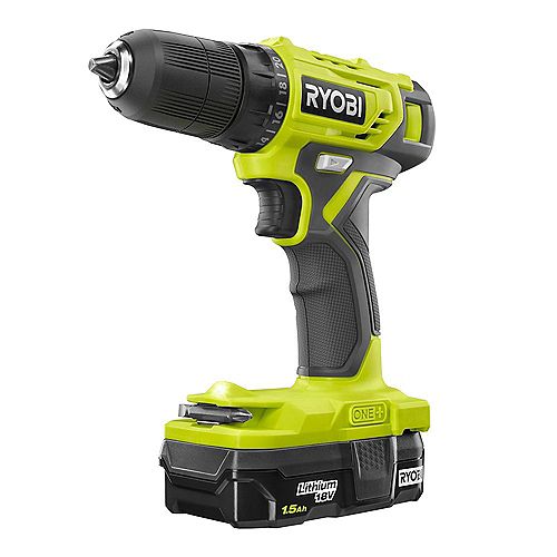 18V ONE+ Cordless 3/8-inch Drill/Driver Kit with 1.5 Ah Battery and Charger