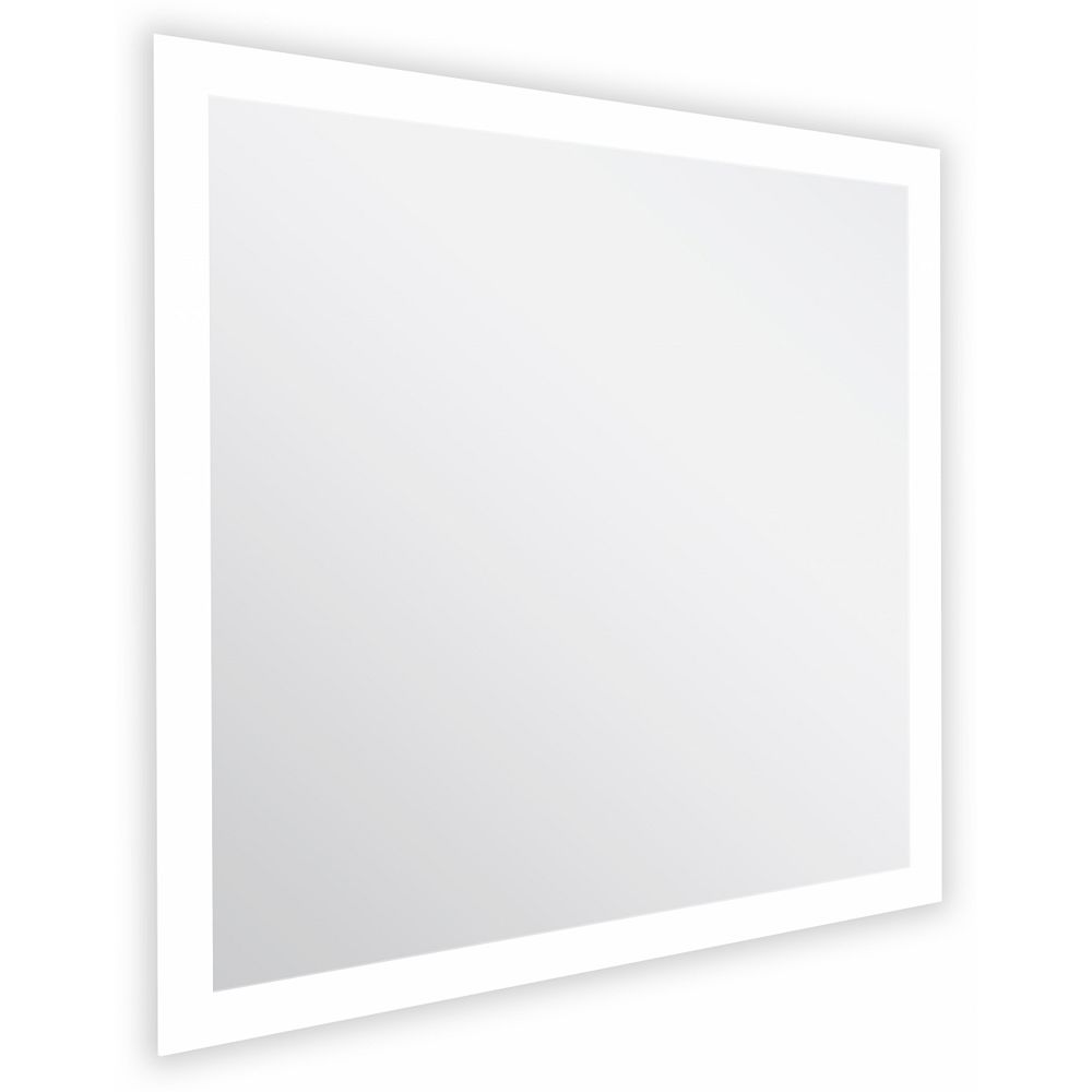 American Imaginations 24 inch W LED Backlit Mirror The Home Depot Canada