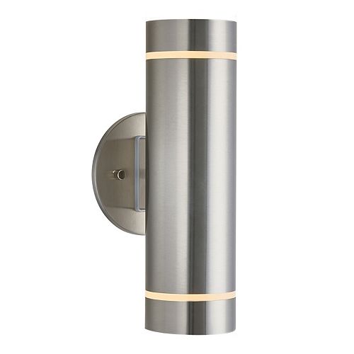 Artika Stainless Steel Outdoor Wall Lights The Home Depot Canada Artika Stainless Steel Outdoor Wall, Outdoor Wall Lighting Home Depot Canada