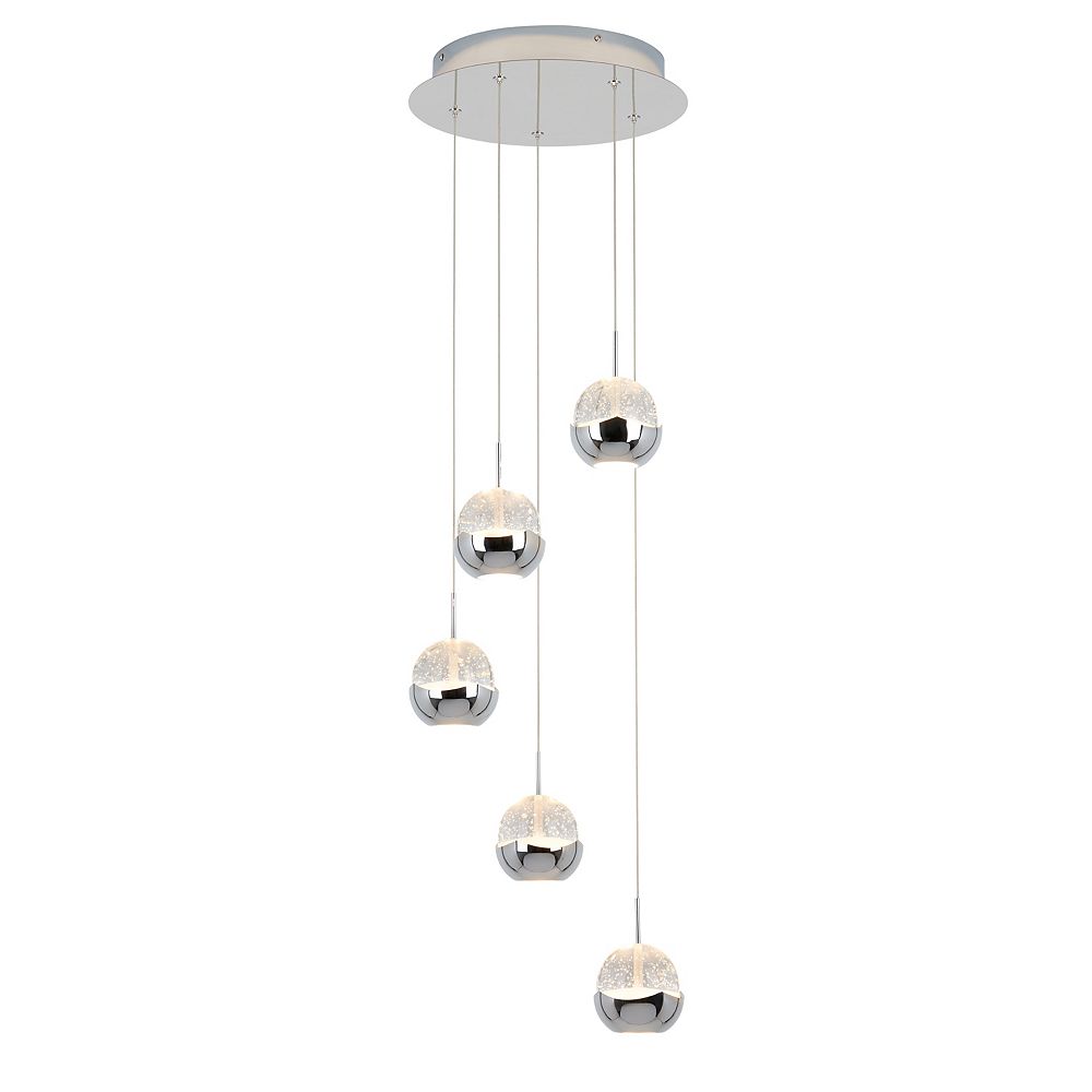 Artika Oracle 5Light Integrated LED Pendant The Home Depot Canada Artika Oracle 5Light Integrated LED Pendant The Home Depot Canada