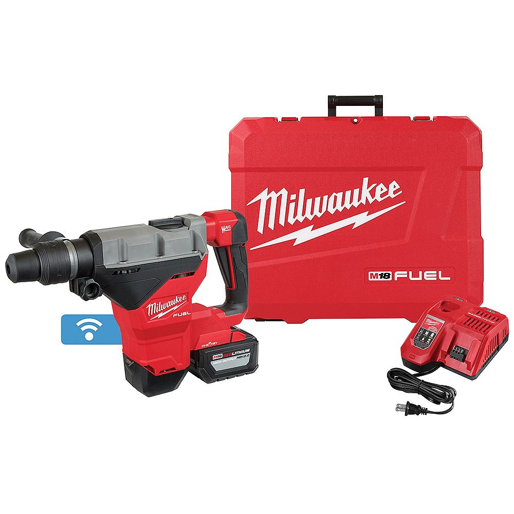 Milwaukee Tool M18 Fuel One Key 18v Li Ion Brushless Cordless 1 3 4 Inch Sds Max Rotary Ha The Home Depot Canada