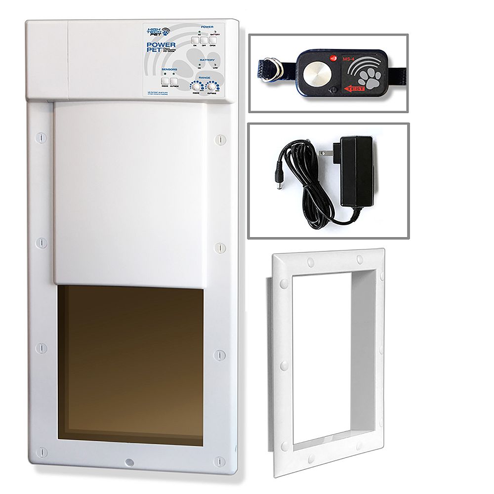 High Tech Pet Products PX2 Large Power Pet Door for Door and Wall
