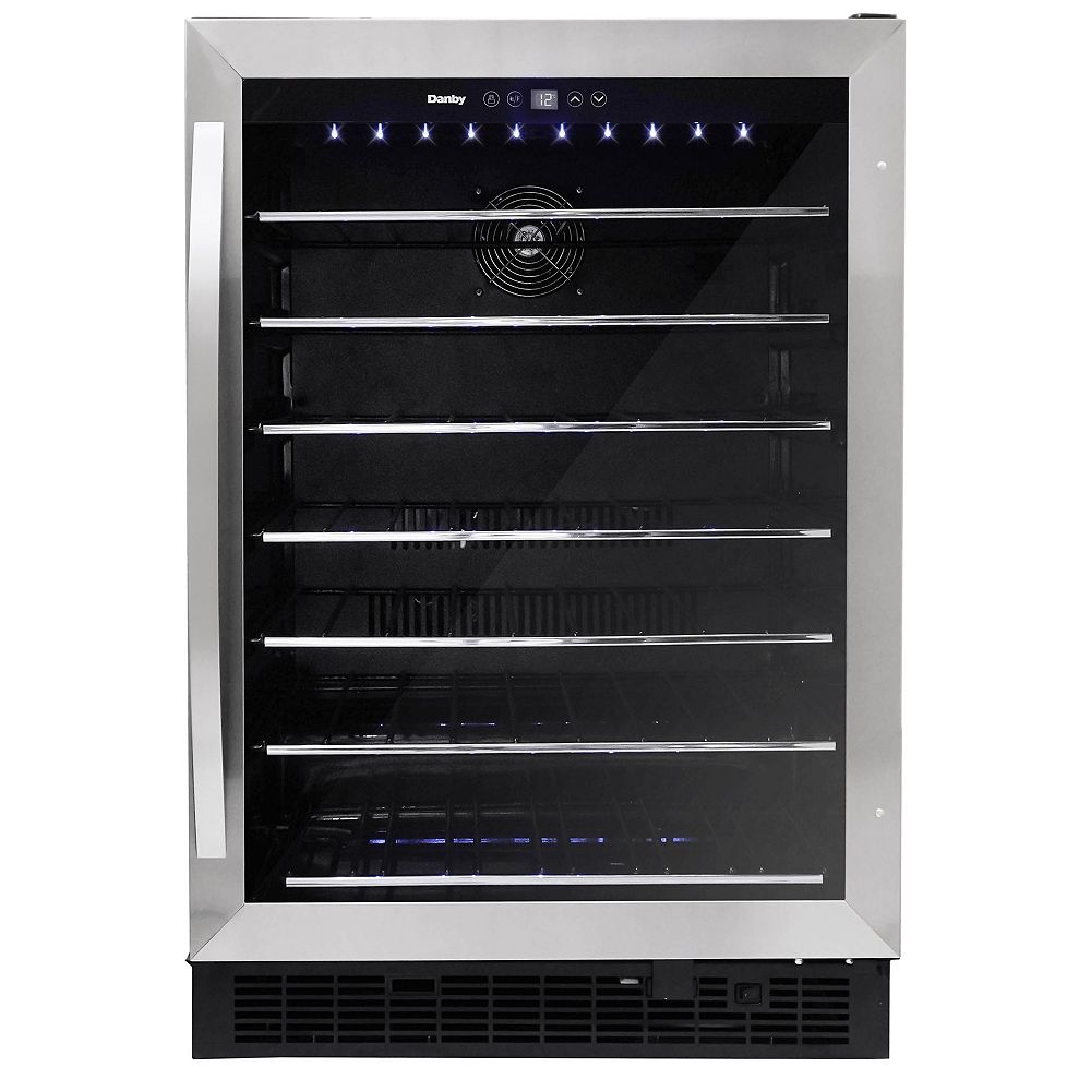 Danby Danby 60 Bottle Built In Wine Cooler Single Zone The Home Depot Canada