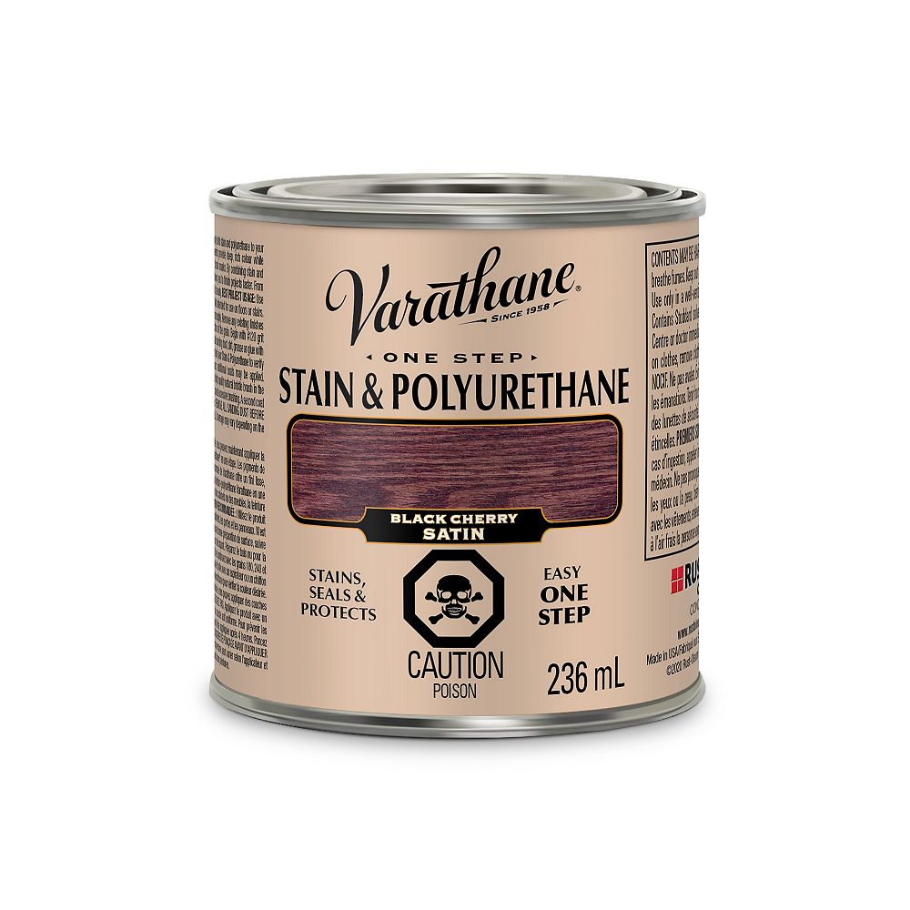 Varathane One Step Oil-Based Interior Wood Stain & Polyurethane in ...