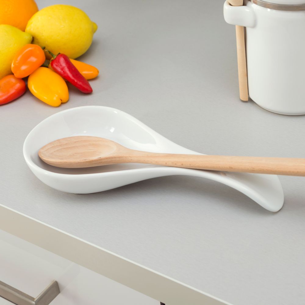 Home Basics Ceramic Spoon Rest The Home Depot Canada   P 1001536711 