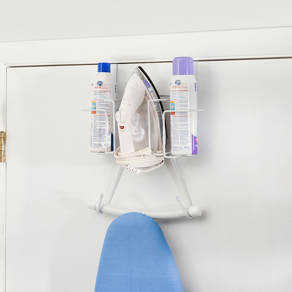 Home Basics Over the Door Ironing Board Holder The Home Depot Canada