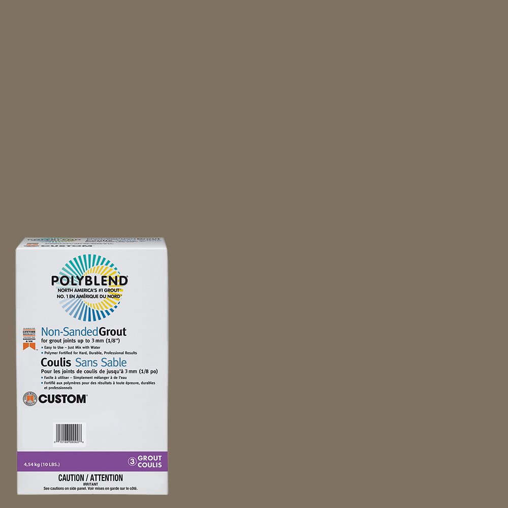 Custom Building Products Polyblend 541 Walnut 10 lb. NonSanded Grout