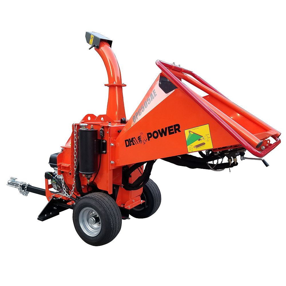 Detail K2 Power 5 inch auto feed chipper electric start 